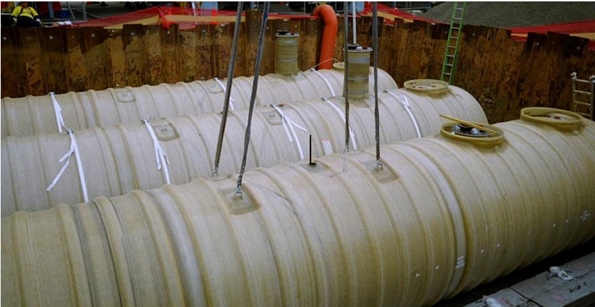 Topweaving 3D Fiberglass Fabric used for underground double wall tank